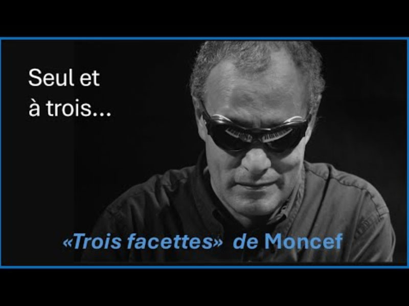poster moncef genoud - 3 facettes